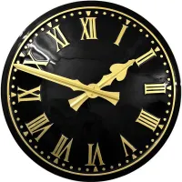 Altrincham Outdoor Clock Service dark dial